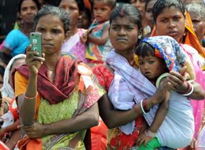 Under the Bhamashah scheme, inaugurated by chief minister Vasundhara Raje in 2014, financial and non-financial benefits of schemes are directly transferred to recipients. Accounts have been seeded with the Bhamashah digital platform to transfer the benefits.(HT File Photo) Under the Bhamashah scheme, inaugurated by chief minister Vasundhara Raje in 2014, financial and non-financial benefits of schemes are directly transferred to recipients. Accounts have been seeded with the Bhamashah digital platform to transfer the benefits.(HT File Photo)