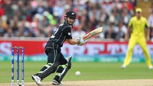 Kane Williamson, New Zealand skipper, plays a shot to third man during the ICC Champions Trophy match between Australia and New Zealand at Edgbaston.(Getty Images) Kane Williamson, New Zealand skipper, plays a shot to third man during the ICC Champions Trophy match between Australia and New Zealand at Edgbaston.(Getty Images)