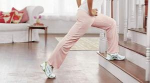 The staircase work out helps build core strength, stamina, and tones muscles. The staircase work out helps build core strength, stamina, and tones muscles.