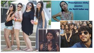 Amisha Bhardwaj, the bride who danced in shorts in her pre-wedding video; Merenla Imsong, who posted a video on North-Eastern stereotypes; Saima Hussain Mir, the ‘girl in the SRK selfie’; and Aranya Johar , who wrote ‘A Brown Girl’s Guide to Gender’ for Women’s Day.(Imaging: Shrikrishna S Patkar) Amisha Bhardwaj, the bride who danced in shorts in her pre-wedding video; Merenla Imsong, who posted a video on North-Eastern stereotypes; Saima Hussain Mir, the ‘girl in the SRK selfie’; and Aranya Johar , who wrote ‘A Brown Girl’s Guide to Gender’ for Women’s Day.(Imaging: Shrikrishna S Patkar)