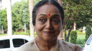 Lauding the Congress-led Opposition group, Kumar said representatives of 17 major political parties unanimously decided to fight the presidential election on the basis of values and principles.(HT File Photo) Lauding the Congress-led Opposition group, Kumar said representatives of 17 major political parties unanimously decided to fight the presidential election on the basis of values and principles.(HT File Photo)