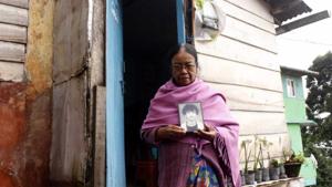 Tara Mothay’s son was among the 1,200 people who were killed between 1985 and 1987.(Bikram Sashanker/HT) Tara Mothay’s son was among the 1,200 people who were killed between 1985 and 1987.(Bikram Sashanker/HT)