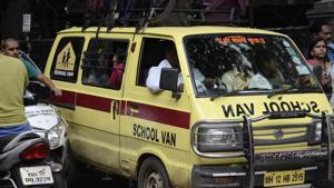 School transport vehicles have to be inspected by the sub regional transport office to ensure safety of students.(Ravindra Joshi) School transport vehicles have to be inspected by the sub regional transport office to ensure safety of students.(Ravindra Joshi)