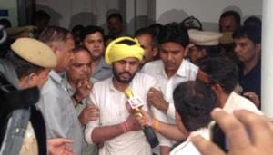 One of the two men, who were thrashed inside the Delhi assembly, is a former AAP leader who had contested the polls in 2013.(Picture: Sourced) One of the two men, who were thrashed inside the Delhi assembly, is a former AAP leader who had contested the polls in 2013.(Picture: Sourced)
