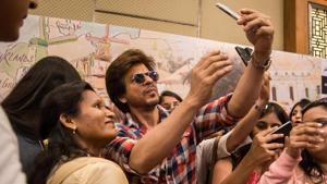 Shah Rukh Khan visited Ahmedabad to meet all the girls named Sejal, as part of the promotions for his film Jab Harry Met Sejal. Shah Rukh Khan visited Ahmedabad to meet all the girls named Sejal, as part of the promotions for his film Jab Harry Met Sejal.