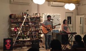 A gig at Harkat Studio in Andheri