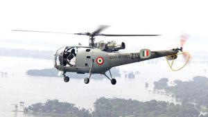 Unpredictable weather makes travelling by helicopter a risky proposition in Arunachal Pradesh.(Reuters File) Unpredictable weather makes travelling by helicopter a risky proposition in Arunachal Pradesh.(Reuters File)