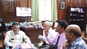 A team of NEA members led by its president, Vipin Malhan, called on UP finance minister Santosh Kumar Gangwar and urged him to reduce GST on fans, electric press, mixer, juicers, toasters, among others, as these gadgets are used by “poor” consumers. A team of NEA members led by its president, Vipin Malhan, called on UP finance minister Santosh Kumar Gangwar and urged him to reduce GST on fans, electric press, mixer, juicers, toasters, among others, as these gadgets are used by “poor” consumers.