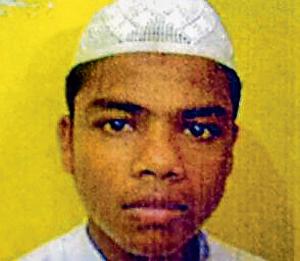 Junaid Khan, who was stabbed last month. Junaid Khan, who was stabbed last month.