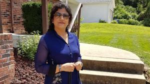 Sarita Jain, 53, was at home alone with her two house helps while her husband and son were at work on Tuesday when three men barged into her house.(Picture: Sourced) Sarita Jain, 53, was at home alone with her two house helps while her husband and son were at work on Tuesday when three men barged into her house.(Picture: Sourced)