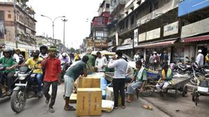 Encroachment is a major problem in Chandni Chowk. The government is planning to revamp the city of Shahjahanabad but the plan has been hanging fire for over a decade.(Sushil Kumar/HT Photo) Encroachment is a major problem in Chandni Chowk. The government is planning to revamp the city of Shahjahanabad but the plan has been hanging fire for over a decade.(Sushil Kumar/HT Photo)