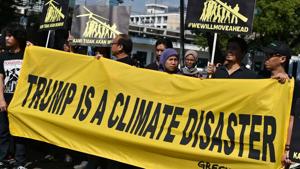 No issue better illustrates the power of US states to set their own agendas than climate change. Here is a ‘problem without borders’ that can’t be addressed without cooperation from the US, which remains the second largest emitter of greenhouse gasses after China(AFP) No issue better illustrates the power of US states to set their own agendas than climate change. Here is a ‘problem without borders’ that can’t be addressed without cooperation from the US, which remains the second largest emitter of greenhouse gasses after China(AFP)