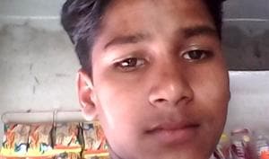 Karn Prasad, who studied in Class-8 at the government middle school in Uddat Bhagat Ram village, was given folic acid tablets on Thursday as part of school health programme of the state government.(HT photo) Karn Prasad, who studied in Class-8 at the government middle school in Uddat Bhagat Ram village, was given folic acid tablets on Thursday as part of school health programme of the state government.(HT photo)