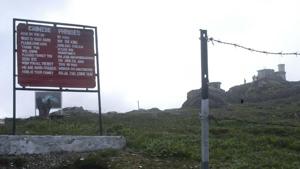 Nathula pass at the India-China border.(File Photo) Nathula pass at the India-China border.(File Photo)