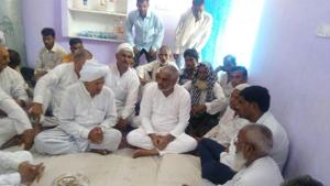 On Saturday, around 20 to 25 elders visited Junai Khan’s home. On Saturday, around 20 to 25 elders visited Junai Khan’s home.