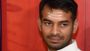 Tej Pratap Yadav had applied for petrol pump licence in 2012 and the retail outlet was commissioned to Lara Automobiles, which he represented as its proprietor.(Santosh Kumar/HT file photo)