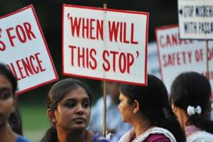 Indian activists holds placards as they protest against violence and crimes against women, Siliguri ,July 26, 2013(AFP/Getty Images) Indian activists holds placards as they protest against violence and crimes against women, Siliguri ,July 26, 2013(AFP/Getty Images)