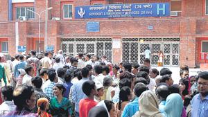 The drugs are centrally procured for the entire country by the National AIDS Control Organisation (NACO).(Arun Sharma/ HT Photo) The drugs are centrally procured for the entire country by the National AIDS Control Organisation (NACO).(Arun Sharma/ HT Photo)