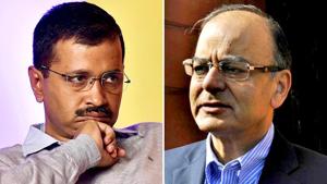 Delhi CM Arvind Kejriwal and Union minister Arun Jaitley have been locked in a court battle since 2015 with Jaitley accusing Kejriwal of libel.(HT File Photo) Delhi CM Arvind Kejriwal and Union minister Arun Jaitley have been locked in a court battle since 2015 with Jaitley accusing Kejriwal of libel.(HT File Photo)