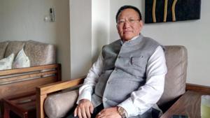 Nagaland chief minister TR Zeliang has denied helping RSS push Hinduism in the Christian-majority state. Nagaland chief minister TR Zeliang has denied helping RSS push Hinduism in the Christian-majority state.
