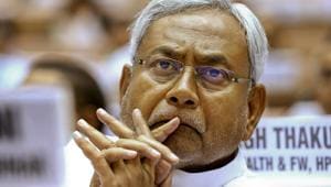 Bihar CM Nitish Kumar during a conference in New Delhi.(AP File Photo) Bihar CM Nitish Kumar during a conference in New Delhi.(AP File Photo)