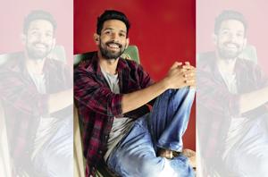 Vikrant Massey is best remembered for his role in Lootera, where he played Ranveer Singh’s best friend and assistant. (Vikrant wears jeans and T-shirt from Zara, check shirt from G.H Bass & Co.)(Shivangi Kulkarni) Vikrant Massey is best remembered for his role in Lootera, where he played Ranveer Singh’s best friend and assistant. (Vikrant wears jeans and T-shirt from Zara, check shirt from G.H Bass & Co.)(Shivangi Kulkarni)