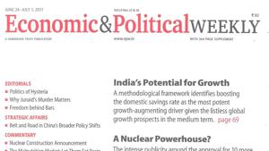 Tracking through the EPW’s intellectual journey over the past five decades is like going straight into the “deep state” of India’s interconnected world of academia, politics, ideologies, journalism and grassroots activism. Tracking through the EPW’s intellectual journey over the past five decades is like going straight into the “deep state” of India’s interconnected world of academia, politics, ideologies, journalism and grassroots activism.