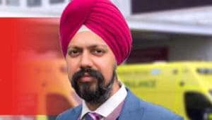 Dhesi,38, at a young age has made Punjab proud by being the first turbaned Sikh member of the British Parliament.(Twitter)