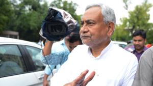 Nitish Kumar is a co-accused along with notorious gangsters like Dular Chand Yadav and Dilip Singh in the murder case.(AFP FILE PHOTO) Nitish Kumar is a co-accused along with notorious gangsters like Dular Chand Yadav and Dilip Singh in the murder case.(AFP FILE PHOTO)