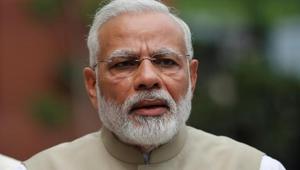 Prime Minister Narendra Modi arrives to cast his vote in the presidential election at the Parliament House in New Delhi.(Reuters File) Prime Minister Narendra Modi arrives to cast his vote in the presidential election at the Parliament House in New Delhi.(Reuters File)