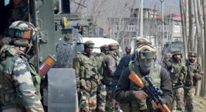 Army soldiers prepare to engage militants in Kashmir.(PTI FILE PHOTO) Army soldiers prepare to engage militants in Kashmir.(PTI FILE PHOTO)
