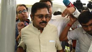 Sasikala’s nephew Dinakaran appointed 60 office-bearers, including 20 MLAs, late on Friday.(Ravi Choudhary/HT File Photo) Sasikala’s nephew Dinakaran appointed 60 office-bearers, including 20 MLAs, late on Friday.(Ravi Choudhary/HT File Photo)