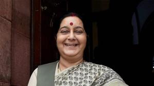 External affairs minister Sushma Swaraj will visit Nepal to attend a BIMSTEC meeting.(PTI) External affairs minister Sushma Swaraj will visit Nepal to attend a BIMSTEC meeting.(PTI)