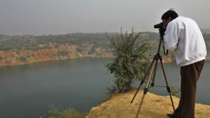 Activities such as night camping, nature walks, bird watching, butterfly watching, tree identification and rock climbing will be a part of the ecotourism package in Asola Bhatti sanctuary, sources in the department said.(HT FILE) Activities such as night camping, nature walks, bird watching, butterfly watching, tree identification and rock climbing will be a part of the ecotourism package in Asola Bhatti sanctuary, sources in the department said.(HT FILE)