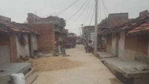 A view of Kekri village in Ajmer where the incident took place.(HT PHOTO) A view of Kekri village in Ajmer where the incident took place.(HT PHOTO)