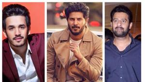 Names such as Akhil Akkineni, Dulquer Salmaan and Prabhas are heading to Bollywood.(Instagram) Names such as Akhil Akkineni, Dulquer Salmaan and Prabhas are heading to Bollywood.(Instagram)