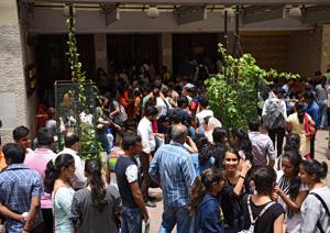 t present, leftover FYJC seats are being allocated on a first-come, first-served-basis to more than 3, 500 students, who either failed to get seats or did not take admission during the previous rounds.(HT Photo)
