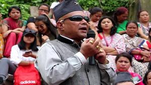 The only MLA standing for NCP in the Northeast is Sanbor Shullai, also the party’s president in Meghalaya.(HT Photo) The only MLA standing for NCP in the Northeast is Sanbor Shullai, also the party’s president in Meghalaya.(HT Photo)