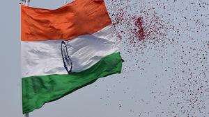 The national flag is hoisted at a ceremony during the full dress rehearsal for Independence Day at the Red Fort in New Delhi on August 13, 2017.(Raj K Raj/HT File Photo) The national flag is hoisted at a ceremony during the full dress rehearsal for Independence Day at the Red Fort in New Delhi on August 13, 2017.(Raj K Raj/HT File Photo)