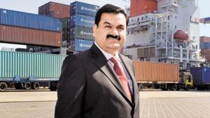 File photo of Adani Group chairman Gautam Adani at Mundra Port in Gujarat.(HT photo) File photo of Adani Group chairman Gautam Adani at Mundra Port in Gujarat.(HT photo)