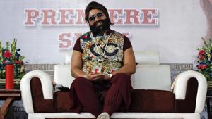 In this May 17 file photo, a self-styled godman Gurmeet Singh Ram Rahim Singh attends the premier of the movie In this May 17 file photo, a self-styled godman Gurmeet Singh Ram Rahim Singh attends the premier of the movie
