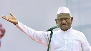 Social activist Anna Hazare has expressed disappointment over government’s failure to implement the Lokpal Act, 2013.(PTI File Photo) Social activist Anna Hazare has expressed disappointment over government’s failure to implement the Lokpal Act, 2013.(PTI File Photo)