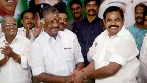 TTV Dinakaran’s ouster was a pre-requisite for the merger of the Palanisami-Panneerselvam factions recently.(PTI photo) TTV Dinakaran’s ouster was a pre-requisite for the merger of the Palanisami-Panneerselvam factions recently.(PTI photo)