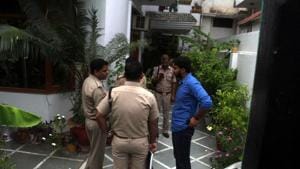 The two-storey bungalow belongs to Vinod Dayal, who lives with his wife Tina Dayal and mother-in-law Umi Dayal, the police said. The couple runs an institute of German studies in Sector 18. The two-storey bungalow belongs to Vinod Dayal, who lives with his wife Tina Dayal and mother-in-law Umi Dayal, the police said. The couple runs an institute of German studies in Sector 18.