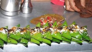 Banarasi paan is a mouth watering delicacy which visitors to the oldest living city relish. Banarasi paan is a mouth watering delicacy which visitors to the oldest living city relish.