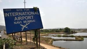 The Navi Mumbai airport is proposed to be built on 1,160 hectares of land across ten villages on which about 3,500 families live.(HT) The Navi Mumbai airport is proposed to be built on 1,160 hectares of land across ten villages on which about 3,500 families live.(HT)