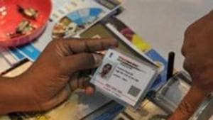 Fingerprints were cloned and used to access the Unique Identification Authority of India’s enrolment service to create fake Aadhaar numbers.(AFP file) Fingerprints were cloned and used to access the Unique Identification Authority of India’s enrolment service to create fake Aadhaar numbers.(AFP file)