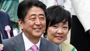 Japan's Prime Minister Shinzo Abe and his wife Akie will be treated to a Gujarati vegetarian platter during the visit to India. (REUTERS File Photo) Japan's Prime Minister Shinzo Abe and his wife Akie will be treated to a Gujarati vegetarian platter during the visit to India. (REUTERS File Photo)