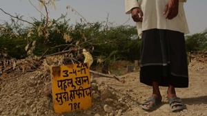 Pehlu Khan’s grave in Jaisinghpur, Nuh. The dairy farmer from Haryana was lynched by a mob in April when was returning home with cows he had bought from a market in Jaipur.(HT photo) Pehlu Khan’s grave in Jaisinghpur, Nuh. The dairy farmer from Haryana was lynched by a mob in April when was returning home with cows he had bought from a market in Jaipur.(HT photo)