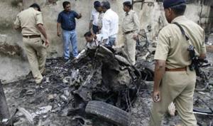 A site hit by the 2008 Ahmedabad serial blasts.(PTI file photo) A site hit by the 2008 Ahmedabad serial blasts.(PTI file photo)